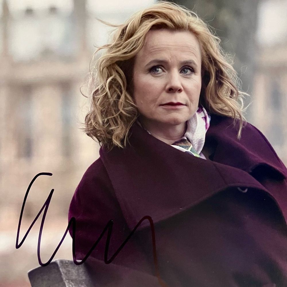 EMILY WATSON Signed 8x10 / DUNE: PROPHECY, Chernobyl, CORPSE BRIDE, Gosford Park